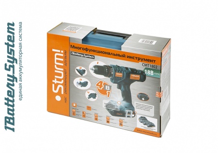    Sturm CMT1802 (1BatterySystem18V, 2x 2  )