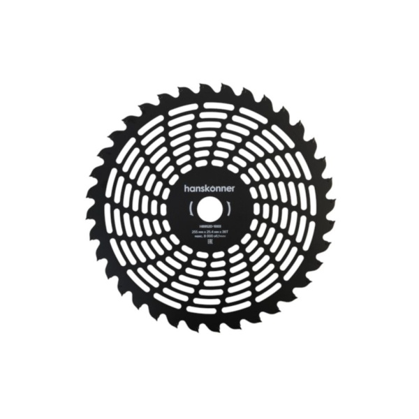Диск для триммера 255хТ36х25,4мм Ultra Light HANSKONNER H8952D-1003, H8952D-1003 Диск для триммера 255хТ36х25,4мм Ultra Light HANSKONNER H8952D-1003