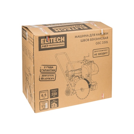 ������ ���� Elitech HD GSC 350L (6.5 �/�, Loncin, ���� 350 ��/������ 110 ��, 72��)