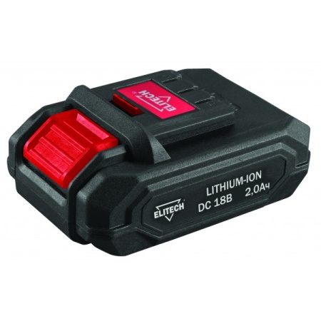 Аккумулятор 18В 2а/ч ELITECH 1820.098600, 1820.098600 Аккумулятор 18В 2а/ч ELITECH 1820.098600