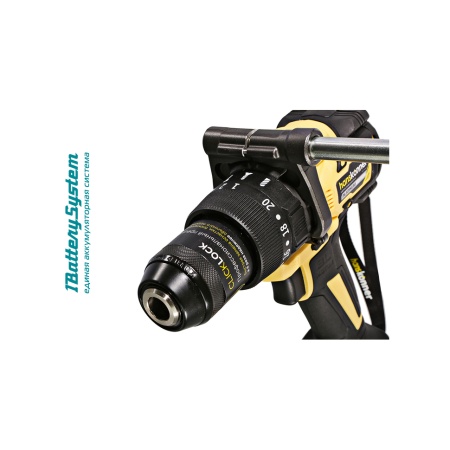 ���������� ������� Hanskonner HCD18165BL (1BatterySystem18V, �����������, ��� ��� � ��)