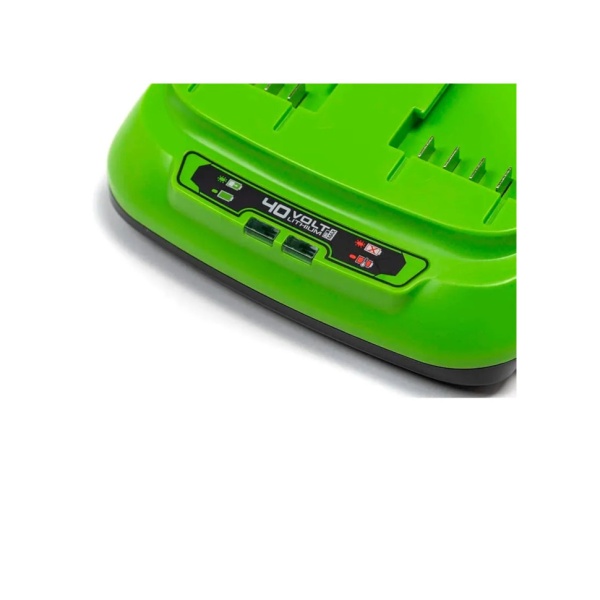 Зарядное устройство GREENWORKS G40UC8 (40В, 8А, быстрое, слайдер, 2-х постовое) 2938807, 2938807 Зарядное устройство GREENWORKS G40UC8 (40В, 8А, быстрое, слайдер, 2-х постовое) 2938807